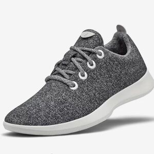 Women's Wool Runners - Natural Grey (Light Grey)  - W10